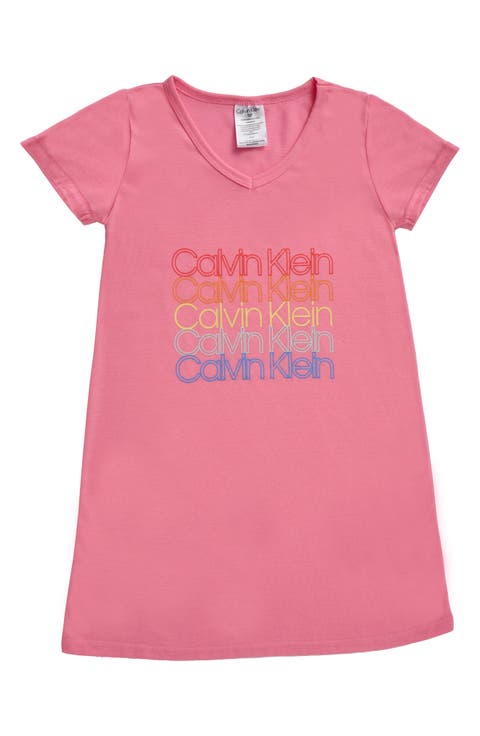 Kids' Logo Print Nightgown (Big Kid)