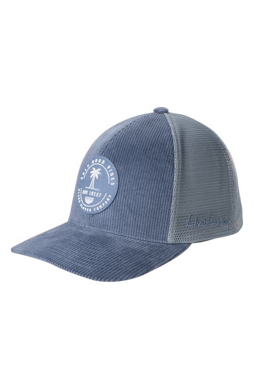 Black Clover Good Vibes 1 Corduroy Baseball Cap In Blue