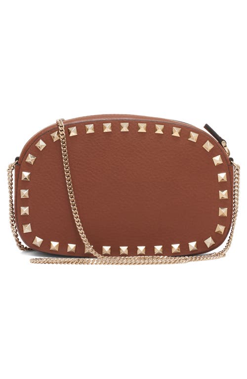 Valentino Rockstud Mini Grainy Leather Crossbody
