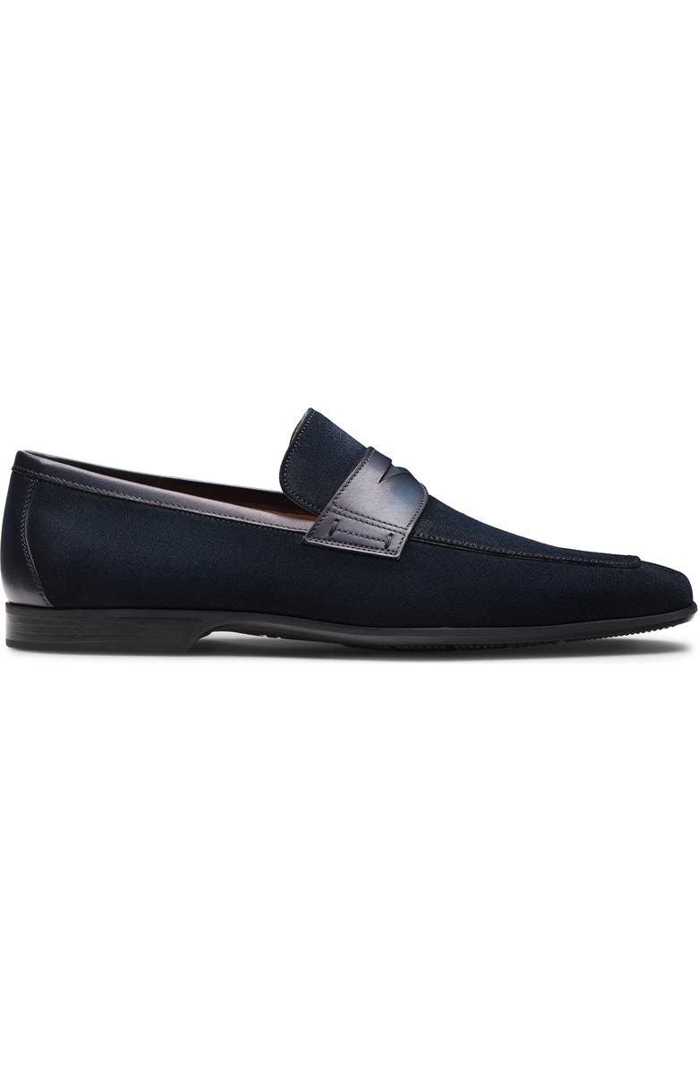 Magnanni Ramiro V Square Toe Penny Loafer, Alternate, color,