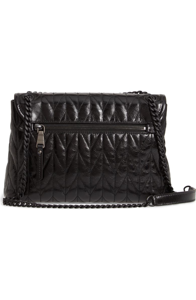 Miu Miu Matelassé Quilted Leather Shoulder Bag, Alternate, color,