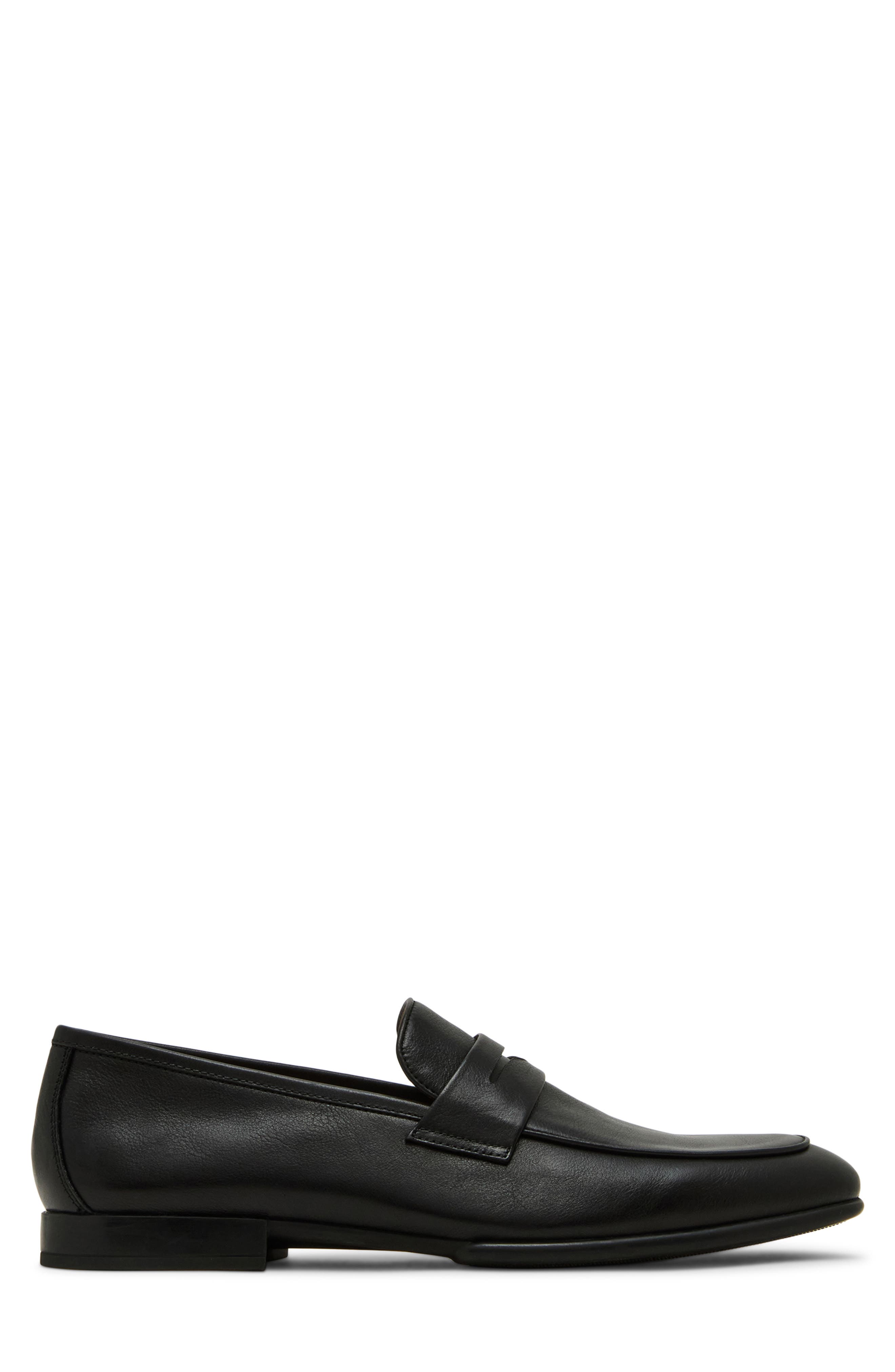 Steve Madden Boca Penny Loafer, Alternate, color, Black