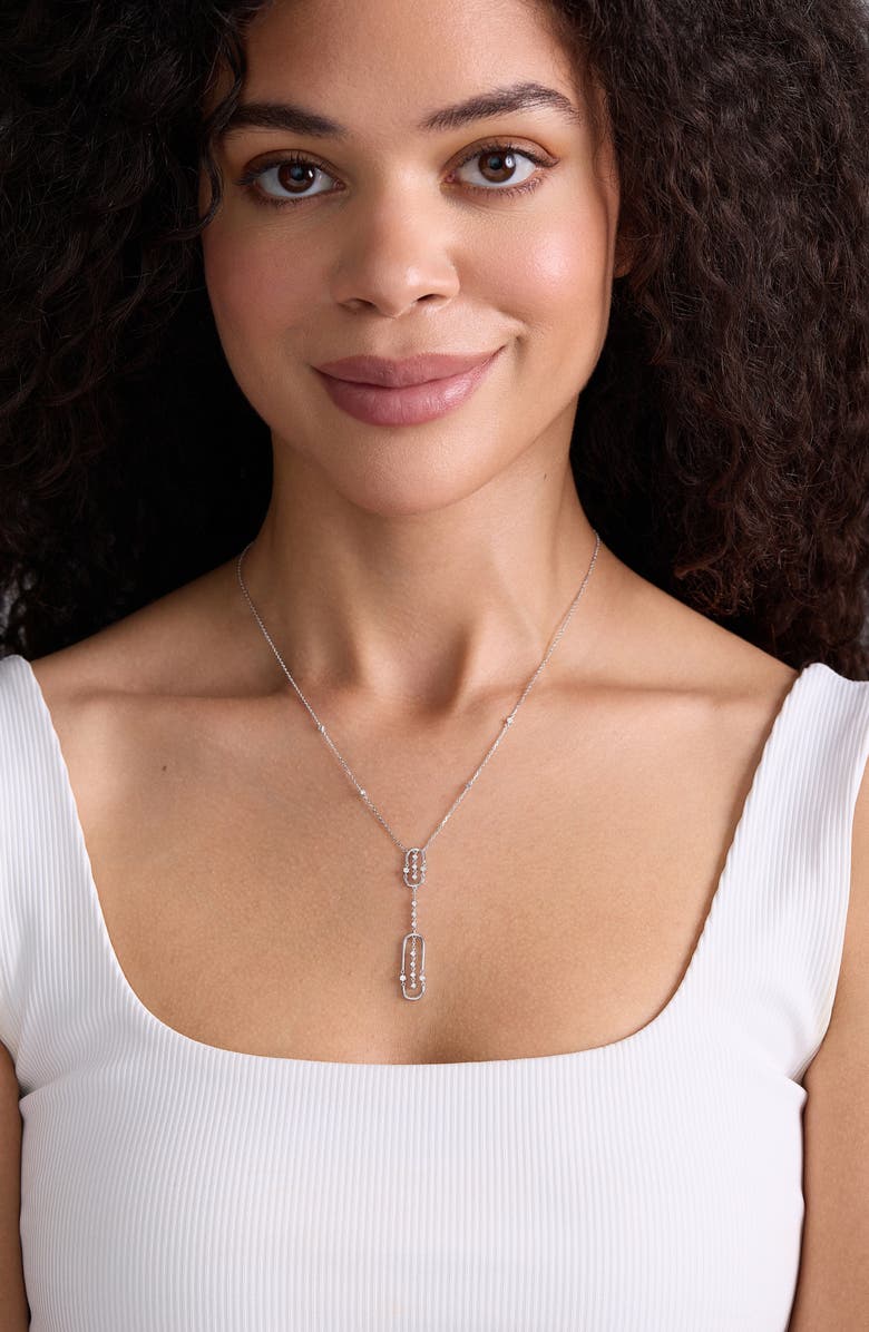 Bony Levy 18K Gold Liora Diamond Y-Necklace, Alternate, color,