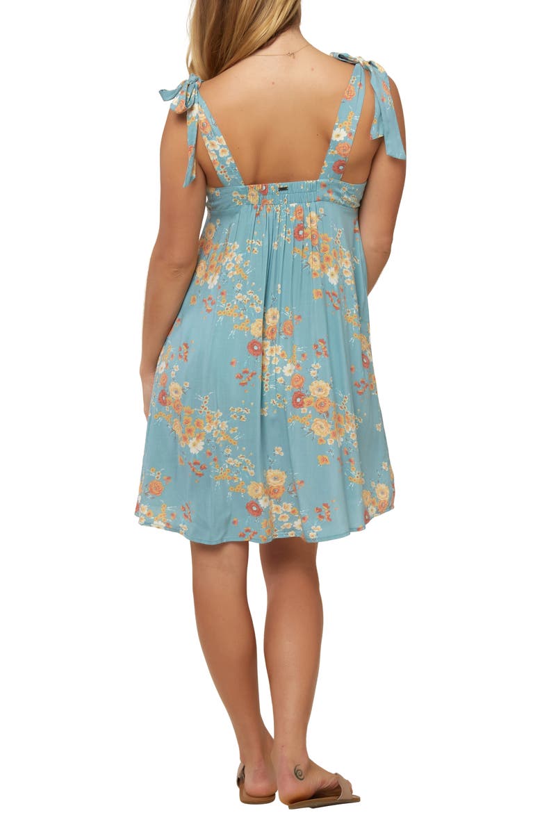 Lorna Floral Sundress, Alternate, color, CAMEO BLUE