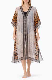 Animal Print Duster