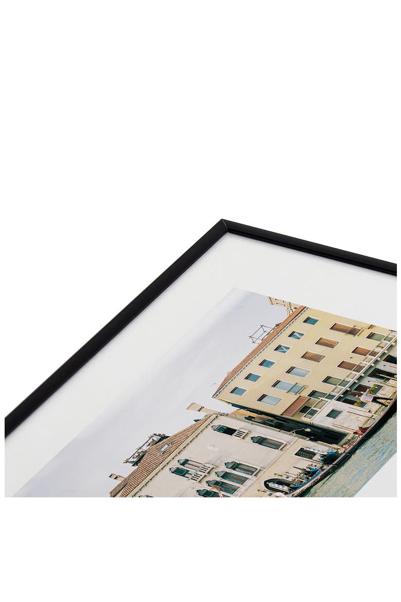 Gondola in the Canals of Venice Framed Art Prin, Alternate, color, BLACK TONES