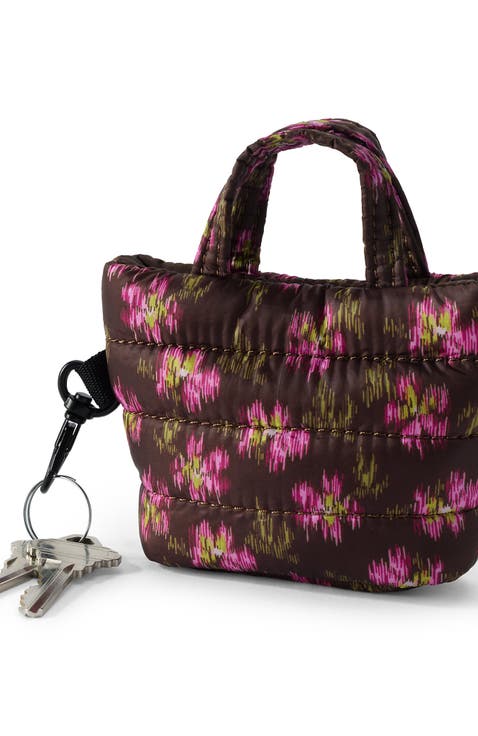 Mini Canvas Tote Charm