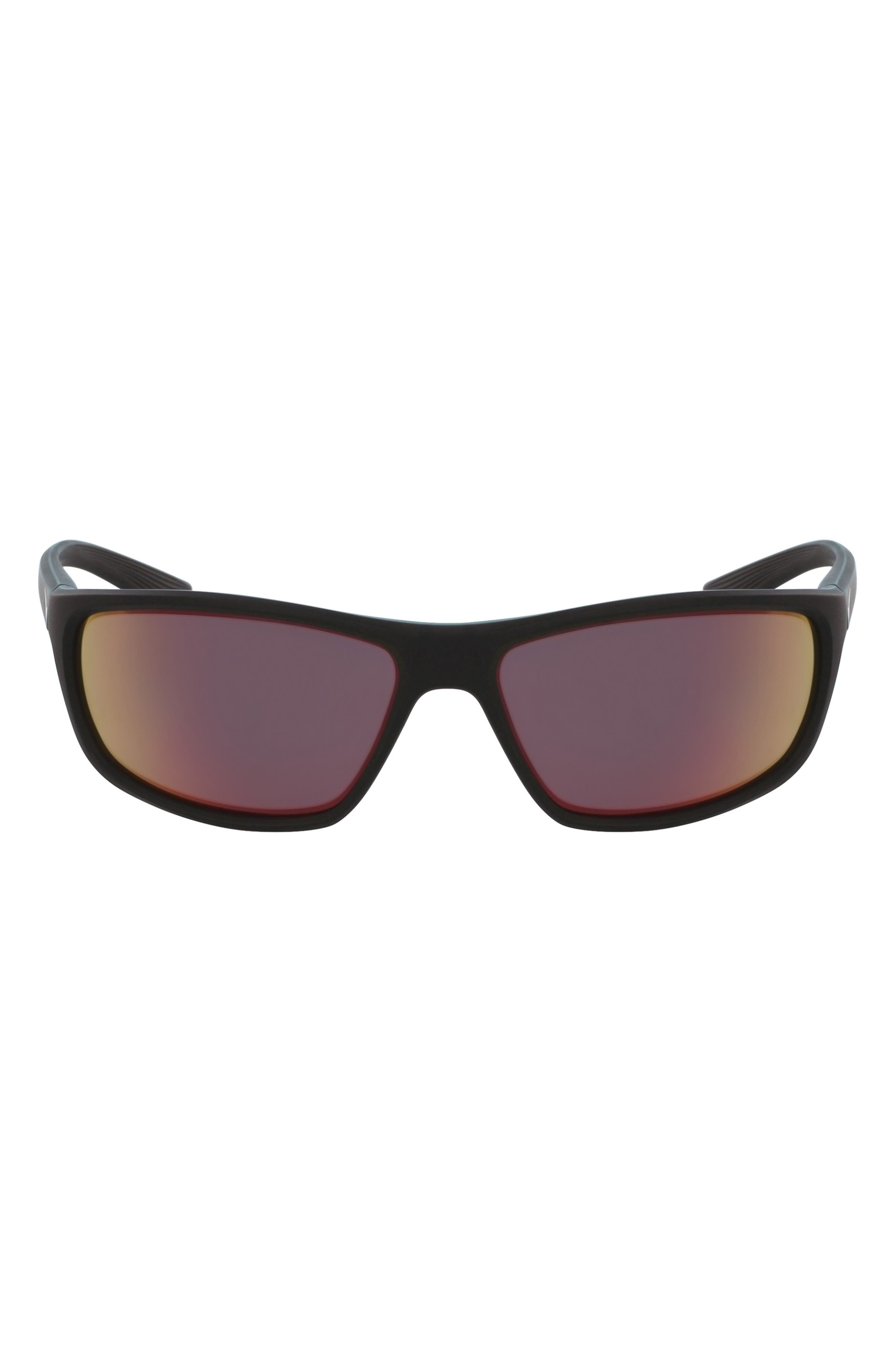 Nike Rabid 64mm Rectangle Sunglasses (Men) | Nordstrom