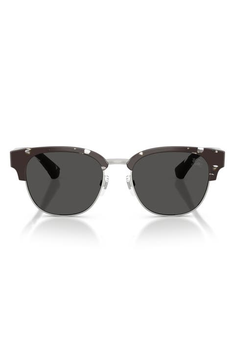 52mm Round Sunglasses