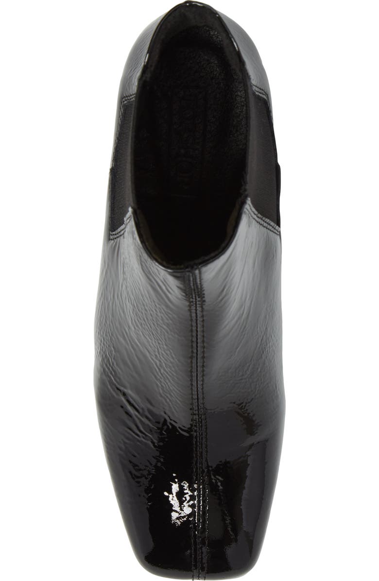 Topshop Manuel Architectural Heel Bootie, Alternate, color,