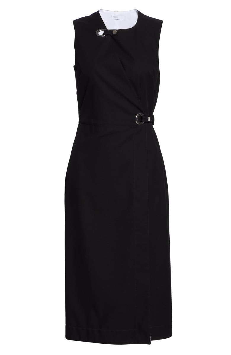 Rosetta Getty Grommet Wrap Dress, Alternate, color, 
