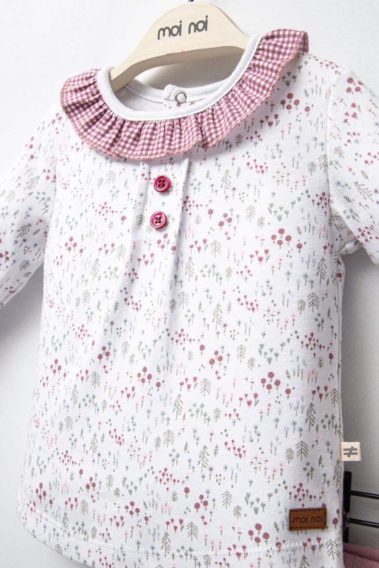 Flower Garden Outfit Set, Alternate, color, Pink