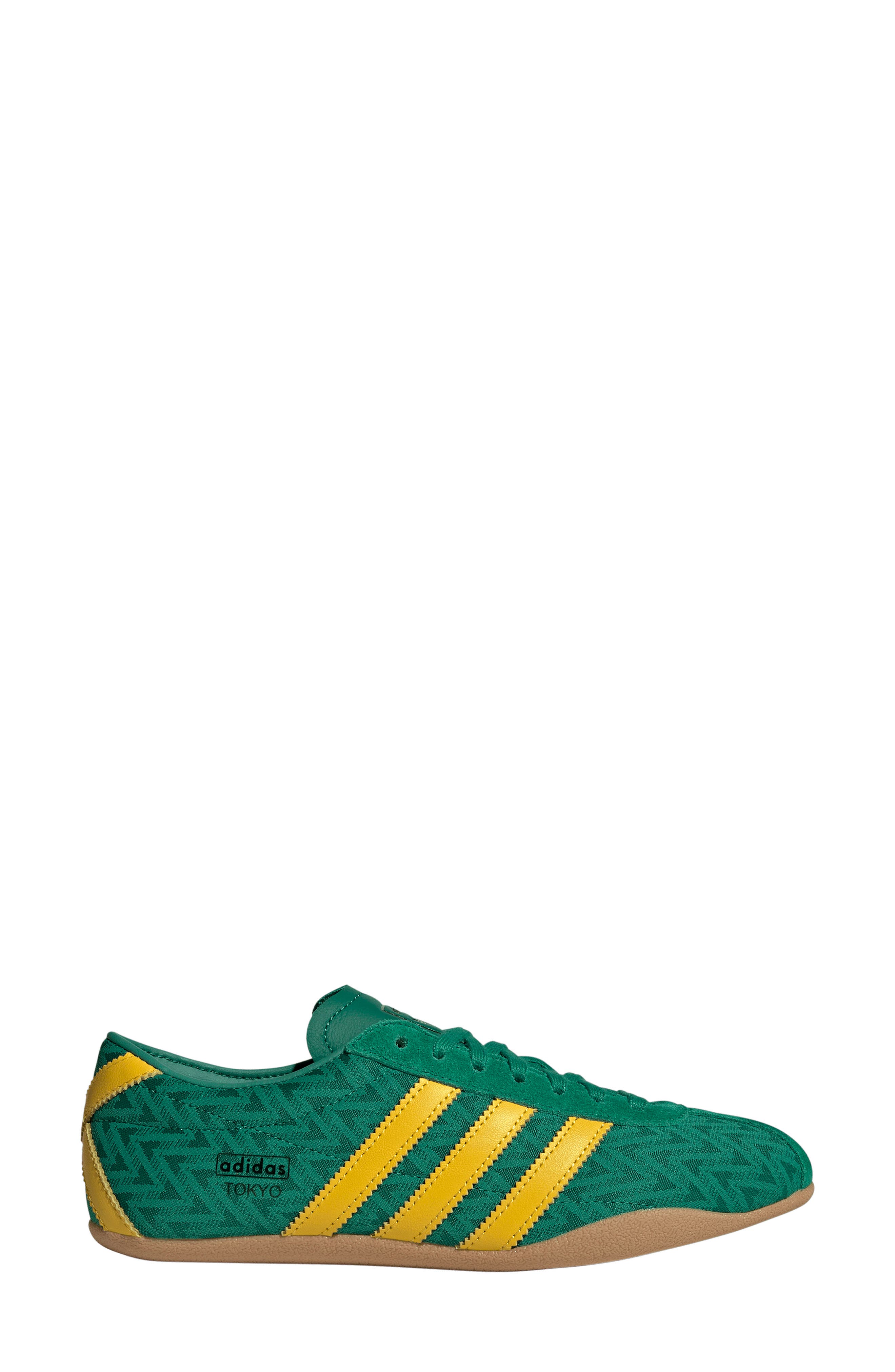 adidas Tokyo Jacquard Low Top Sneaker, Alternate, color, Bold Green/ Yellow/ Black