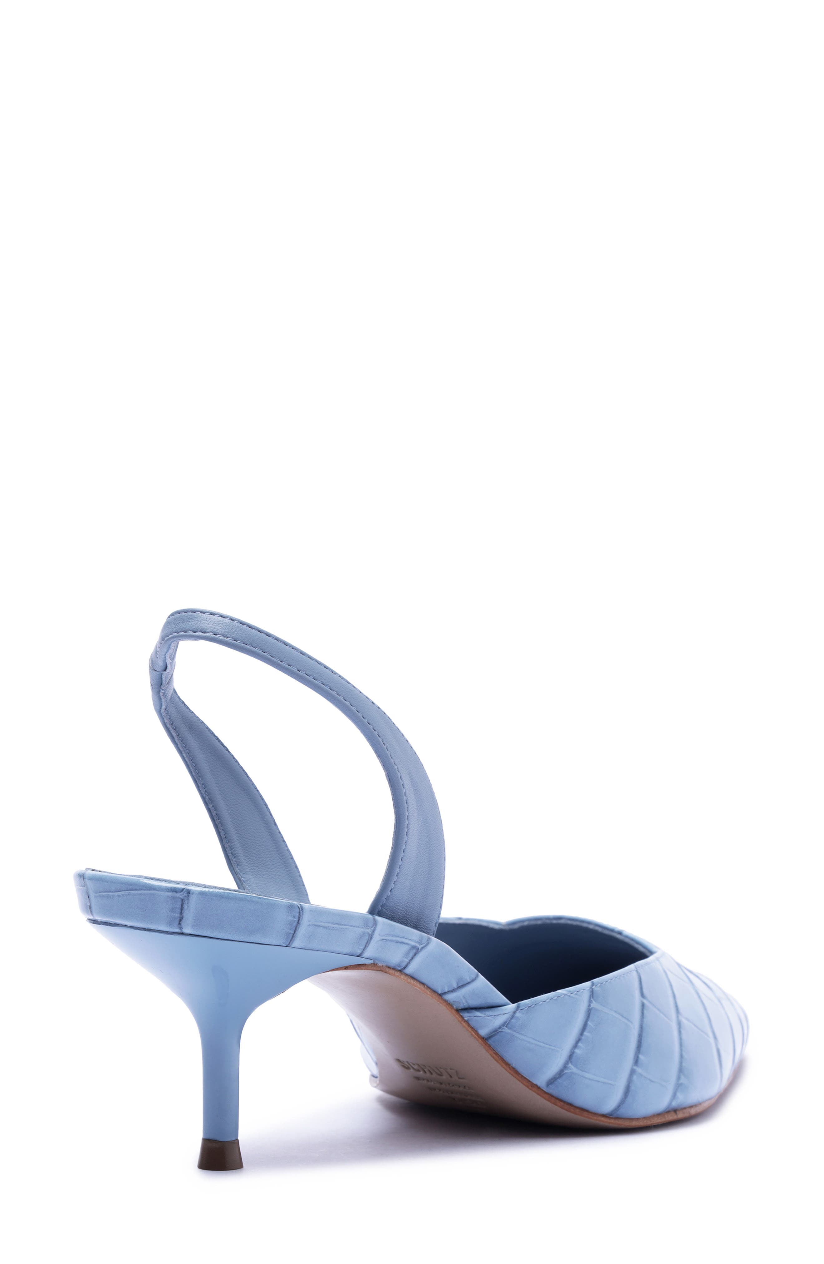 Schutz Paola Mid Slingback Pointed Toe Pump, Alternate, color, 