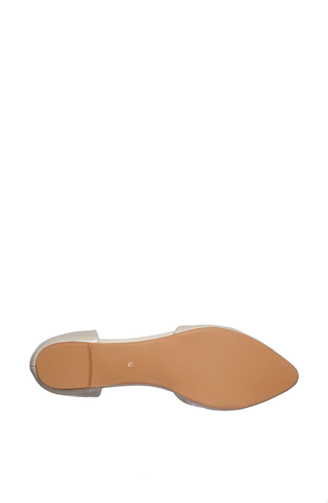 Jeffrey Campbell 'In Love' Laser Cut d'Orsay Flat, Alternate, color, 