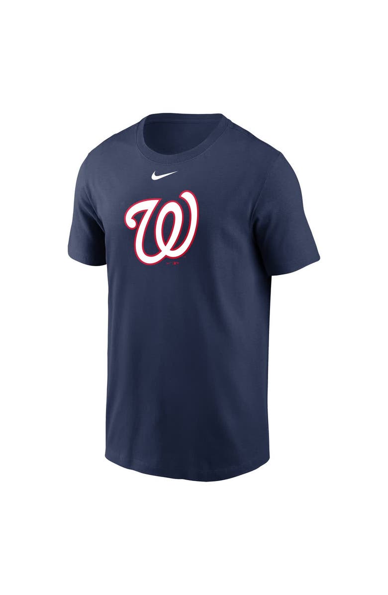 Nike Men's Nike Navy Washington Nationals Large Logo T-Shirt, Alternate, color, 