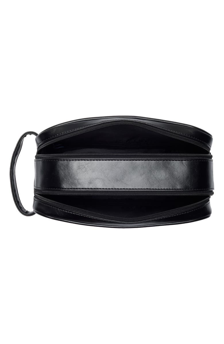 Original Penguin Double Zip Travel Dopp Kit, Alternate, color, Black