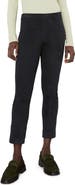 Vince Stretch Suede Split Hem Crop Pants