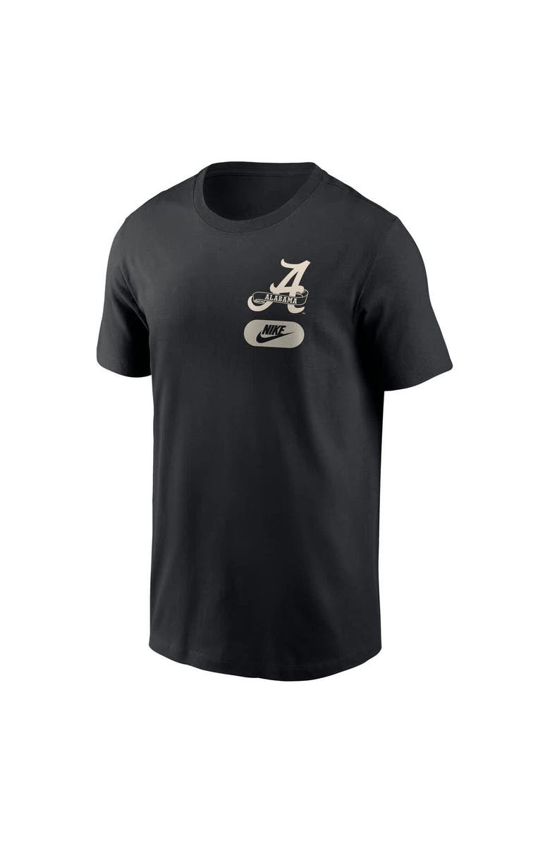 Nike Men's Nike Black Alabama Crimson Tide Fashion T-Shirt, Alternate, color, Black