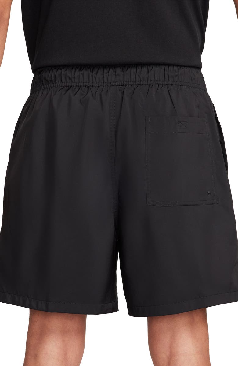 Nike Club Woven Flow Shorts, Alternate, color, 010 Black/White
