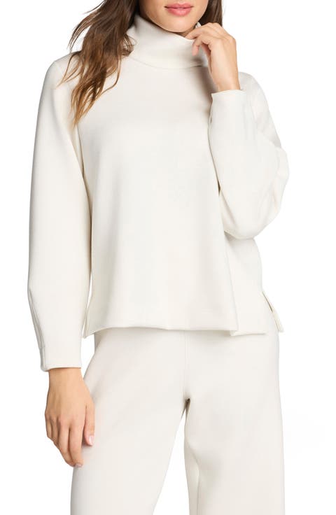 AirEssentials® Luxe Mock Neck Sweatshirt