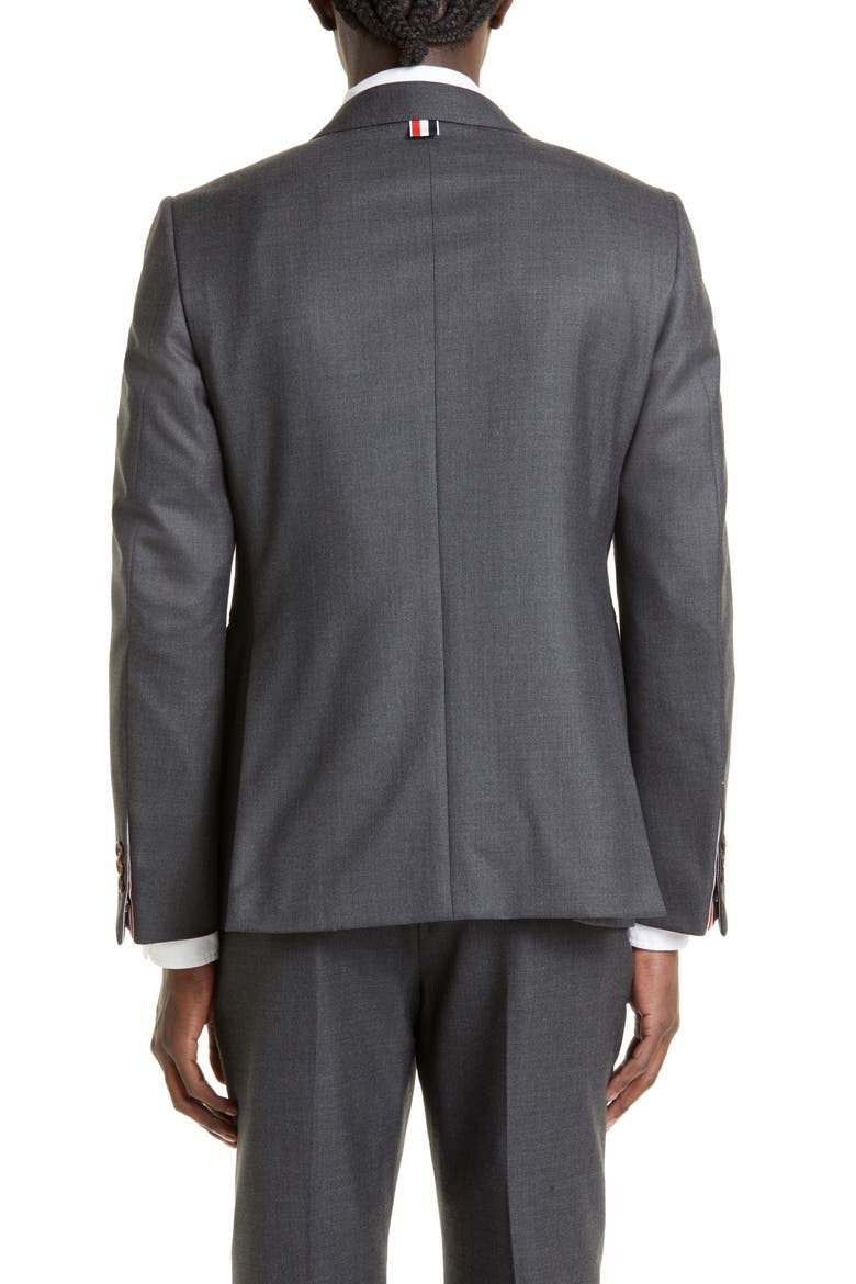 Fit 1 Super 120s Wool Twill Sport Coat, Alternate, color, DARK GREY