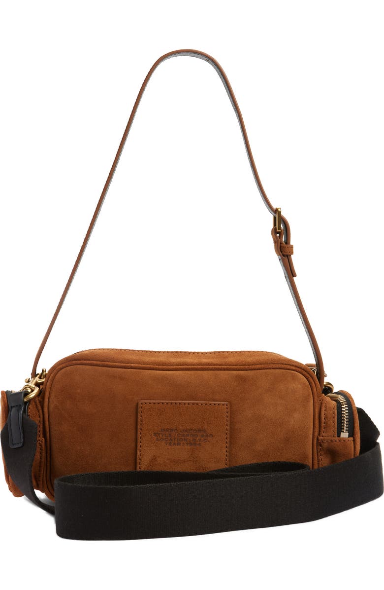 Marc Jacobs The Cargo Suede Shoulder Bag, Alternate, color,