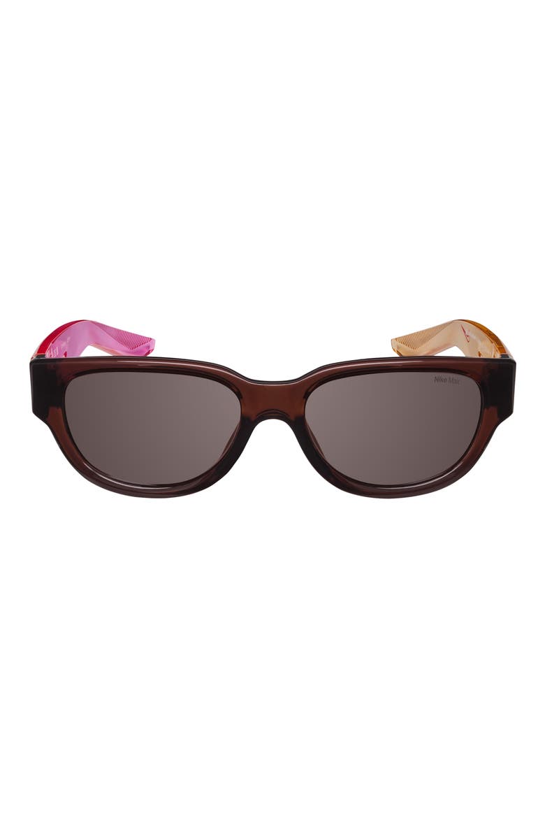 Variant II 54mm Oval Sunglasses, Alternate, color, EARTH / MAUVE