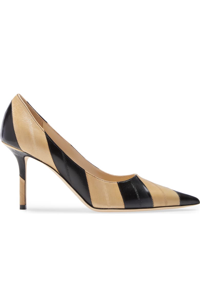 Jimmy Choo Love Stripe Pointed Toe Pump, Alternate, color,