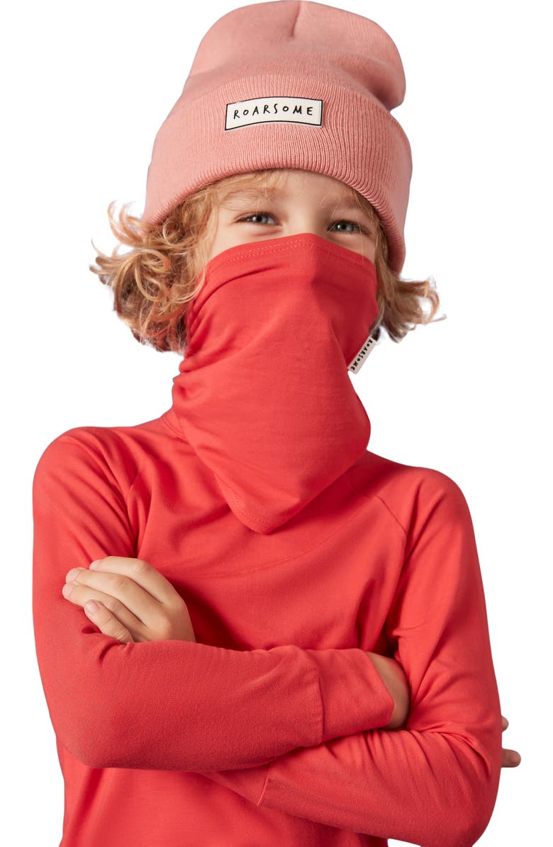 Roarsome Long Sleeve Base Layer, Alternate, color, Red