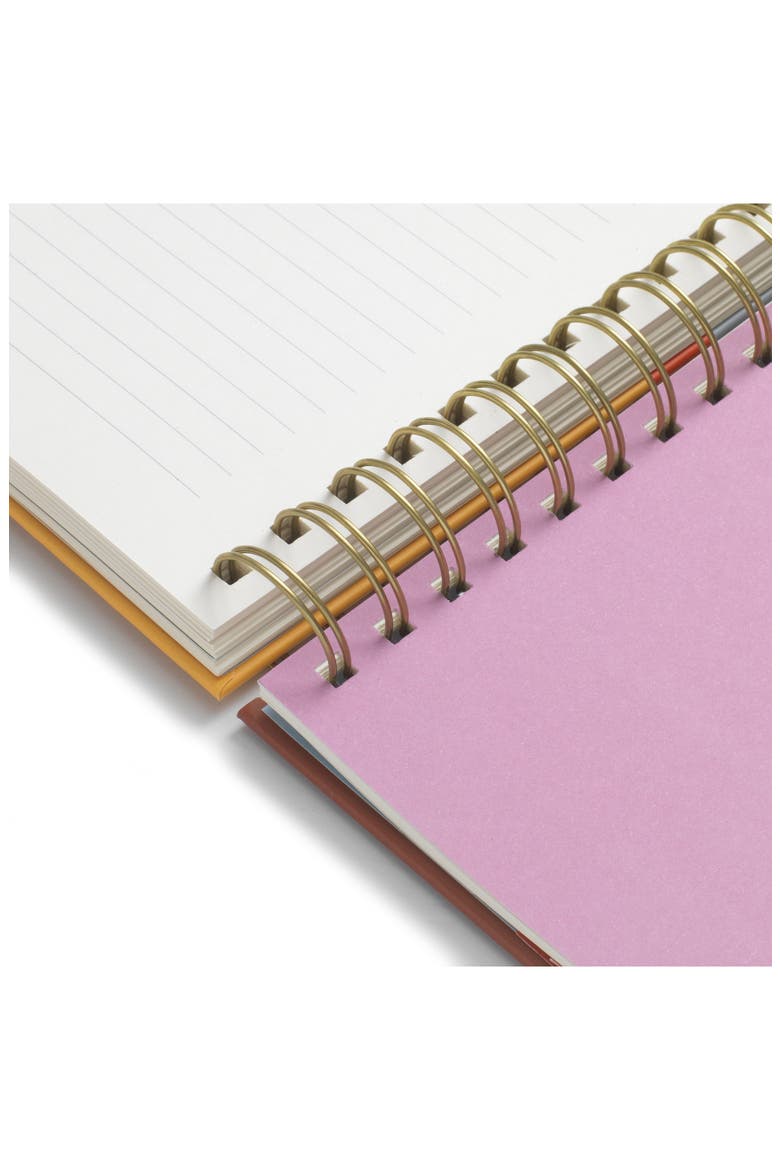 Colorblock Spiral Notebook, Alternate, color, MULTI COLORED