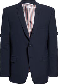 Thom Browne Armband Wool Seersucker Unconstructed Sport Coat