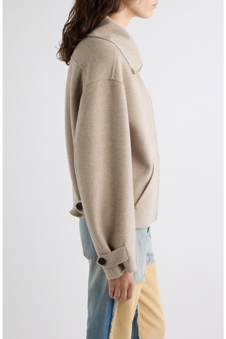 Olemmy Wool & Cashmere Jacket, Alternate, color, OATMEAL MELANGE