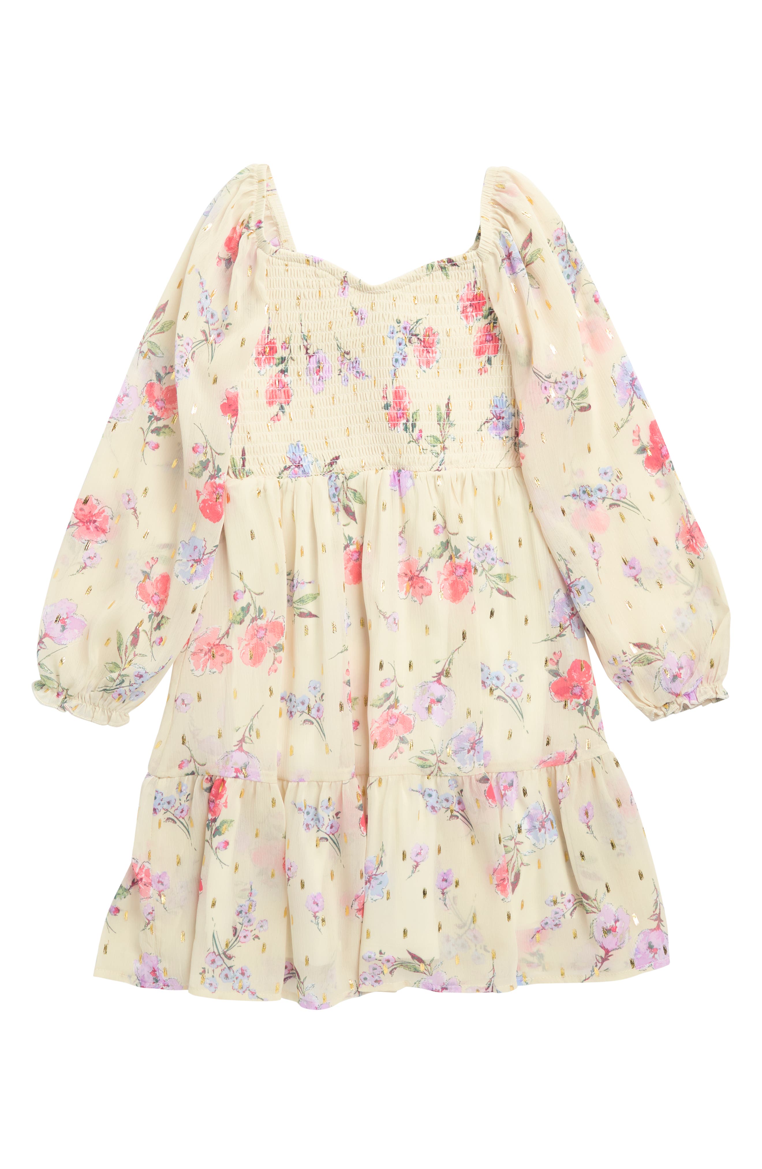 Zunie Kids' Long Sleeve Babydoll Dress