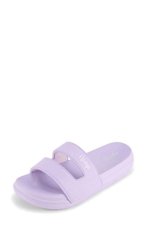 Double Band Slide Sandal (Women)