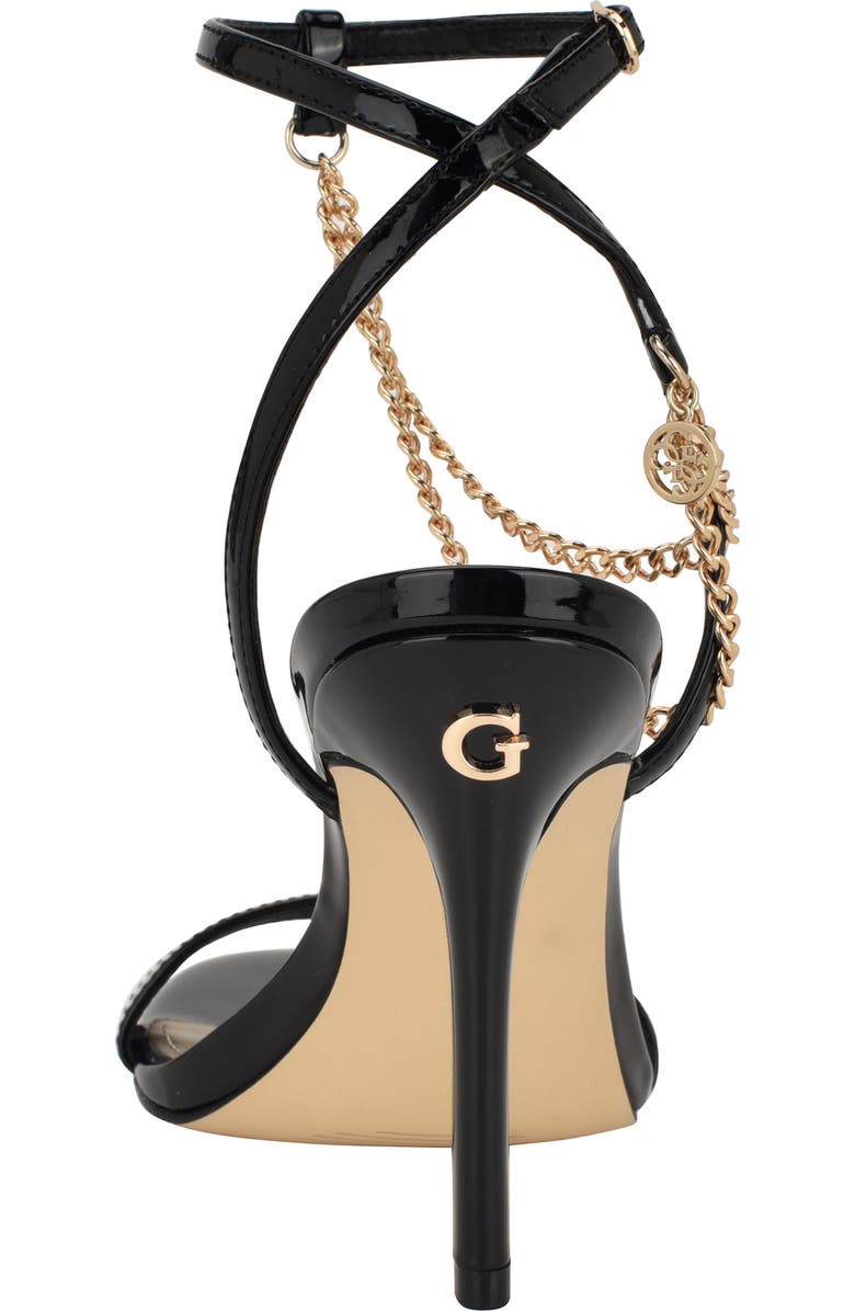 GUESS Miamy Ankle Strap Sandal, Alternate, color, Black