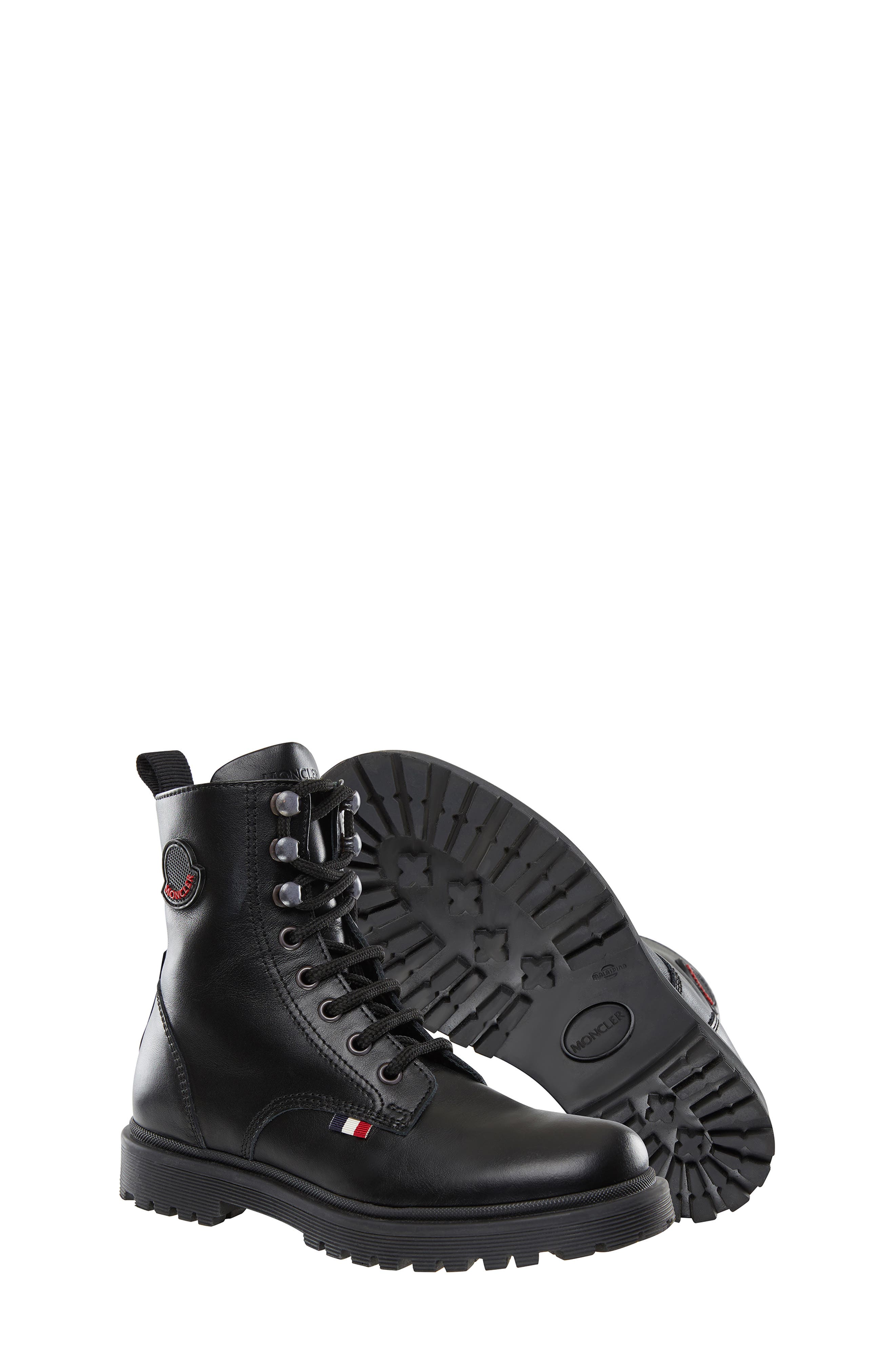 Mercurious Water Repellent Combat Boot, Alternate, color, BLACK