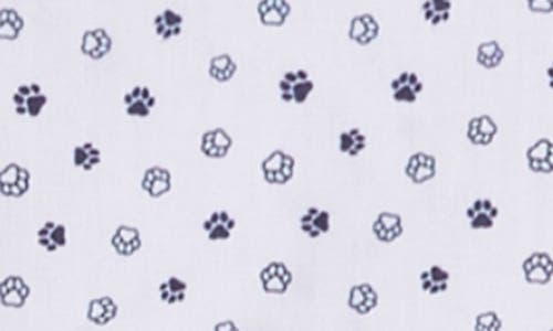 Appaman Boy's Micro Paw-print Standard Shirt In Paw Prints