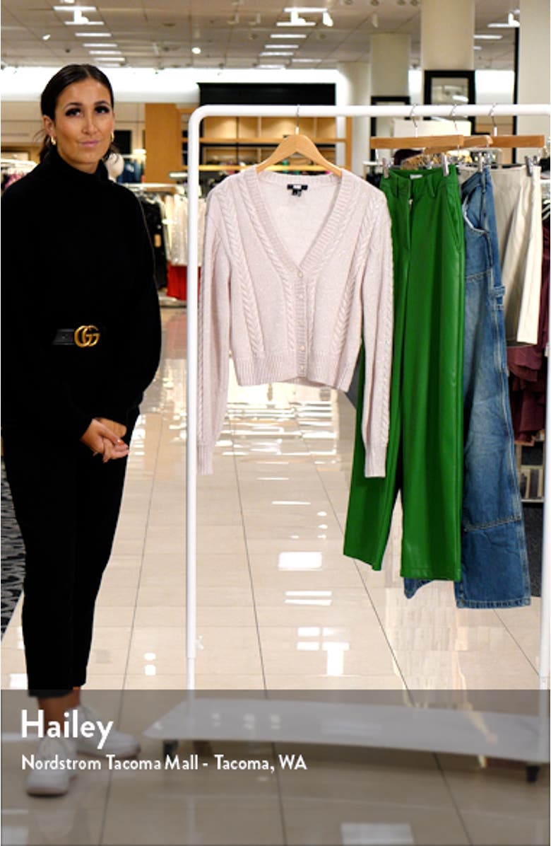 Sofie Cable Stitch Cardigan, sales video thumbnail