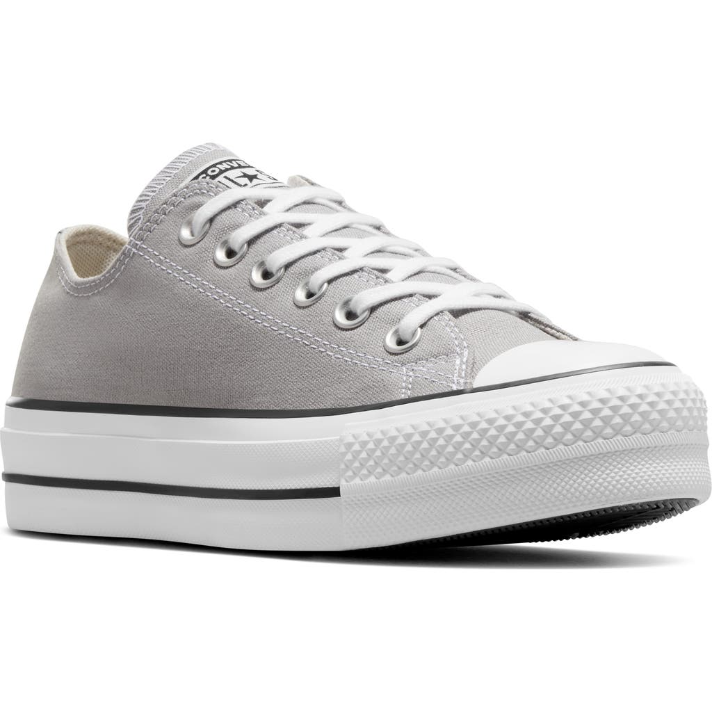 Converse Chuck Taylor® All Star® Lift Platform Oxford Sneaker In Totally Neutral/white/black