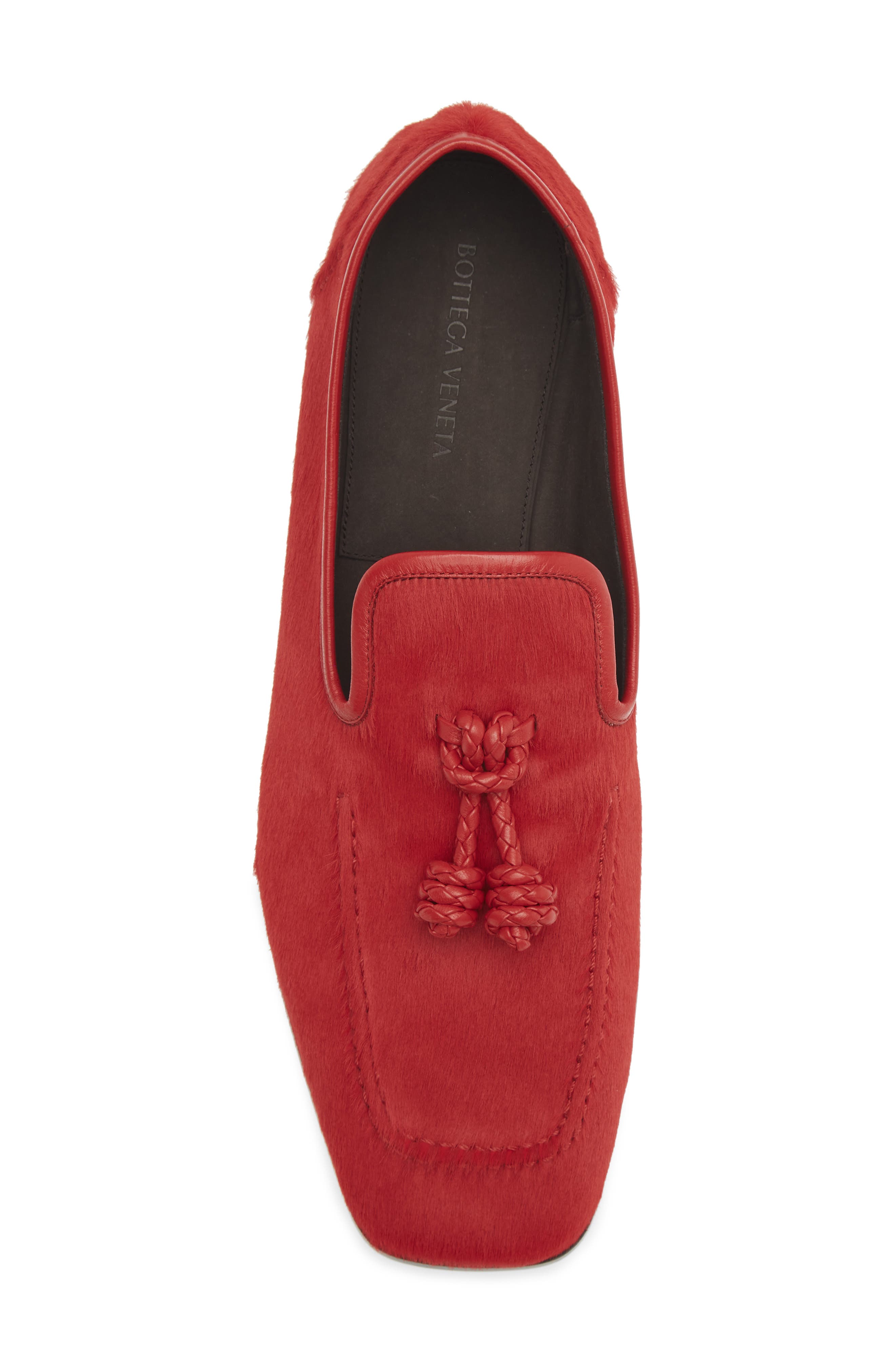 Romeo Genuine Calf Hair Loafer, Alternate, color, 6513 FLASH RED CALF HAIR