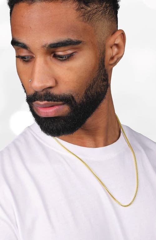 Best Silver Palma Chain Necklace In Gold