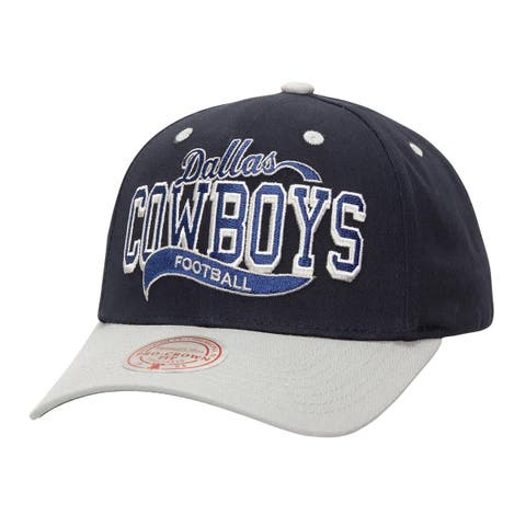 Navy Dallas Cowboys Block Sweep Pro Adjustable Hat