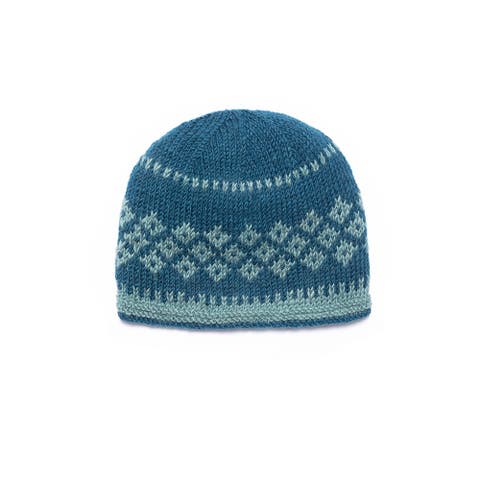 Women's Artisan Hand-Knit Vail Winter Wool Beanie Hat