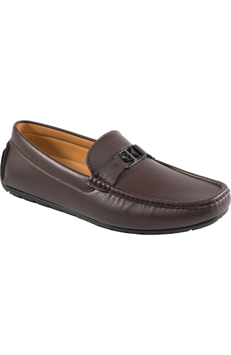 Calvin Klein Felty Bit Loafer, Main, color, Java Tonal Stitch