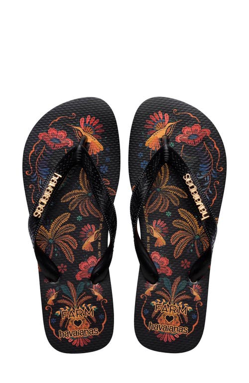 HAVAIANAS HAVAIANAS X FARM RIO CLASSIC FLIP FLOP