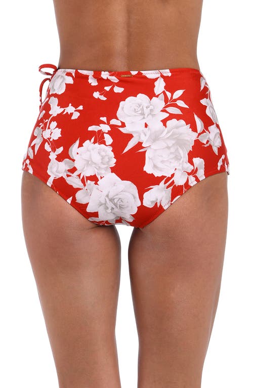 L AGENCE L'AGENCE ELLEN IKEBANA SKIRTED BIKINI BOTTOMS