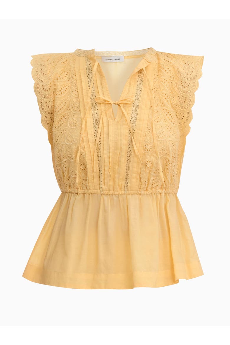 Sabine Top, Alternate, color, Daisy Yellow