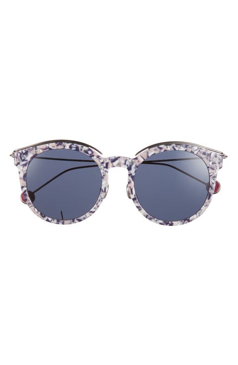 Blossom 52mm Round Sunglasses