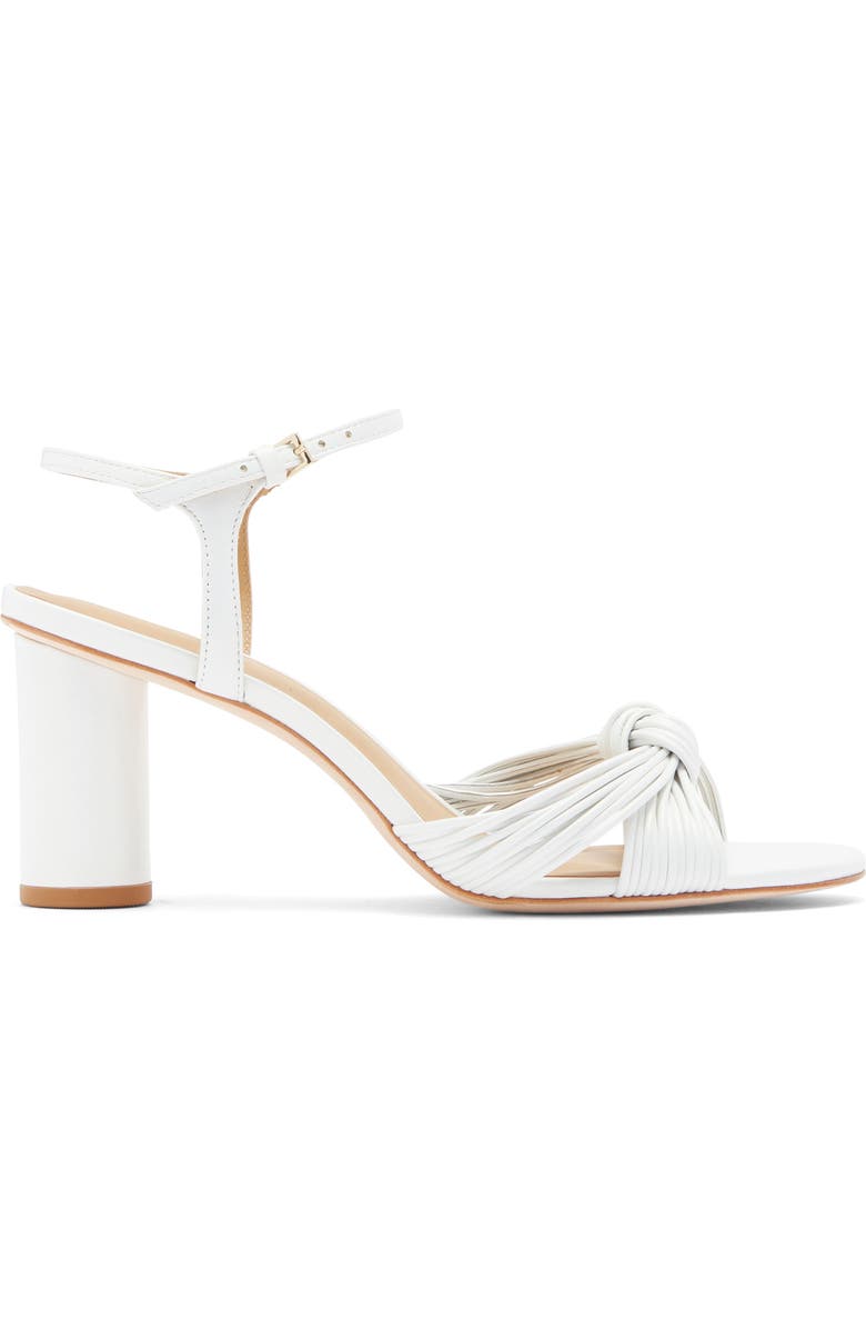 Reformation Petra Ankle Strap Cylinder Heel Sandal, Alternate, color,